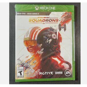 NEW Star Wars [ Squadrons ] (XBOX ONE / SERIES X) NWT sealed unopened